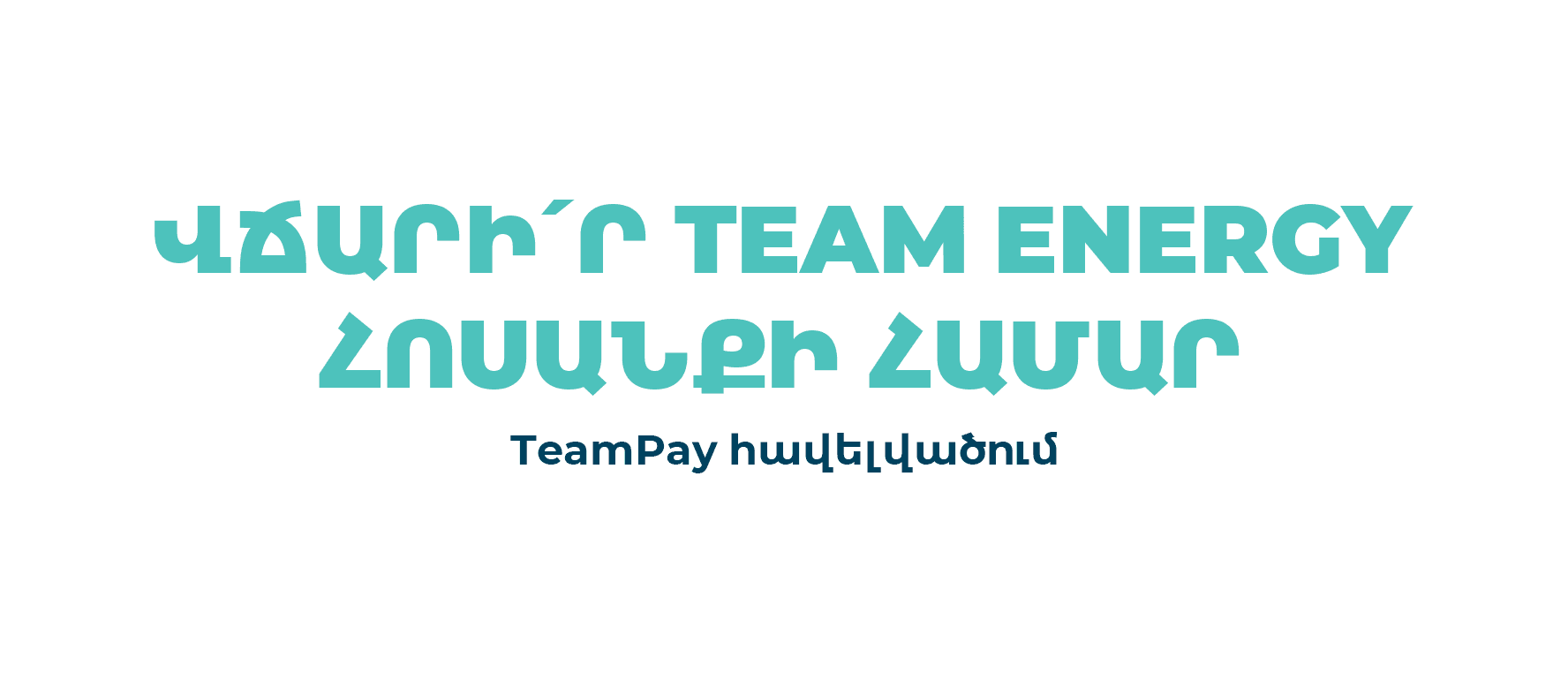 TeamPay x Team Energy